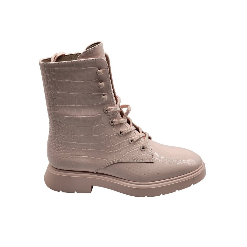 Stuart Weitzman Womens Mckenzee Leather Bootie Pink Boots‎ Size US 5B